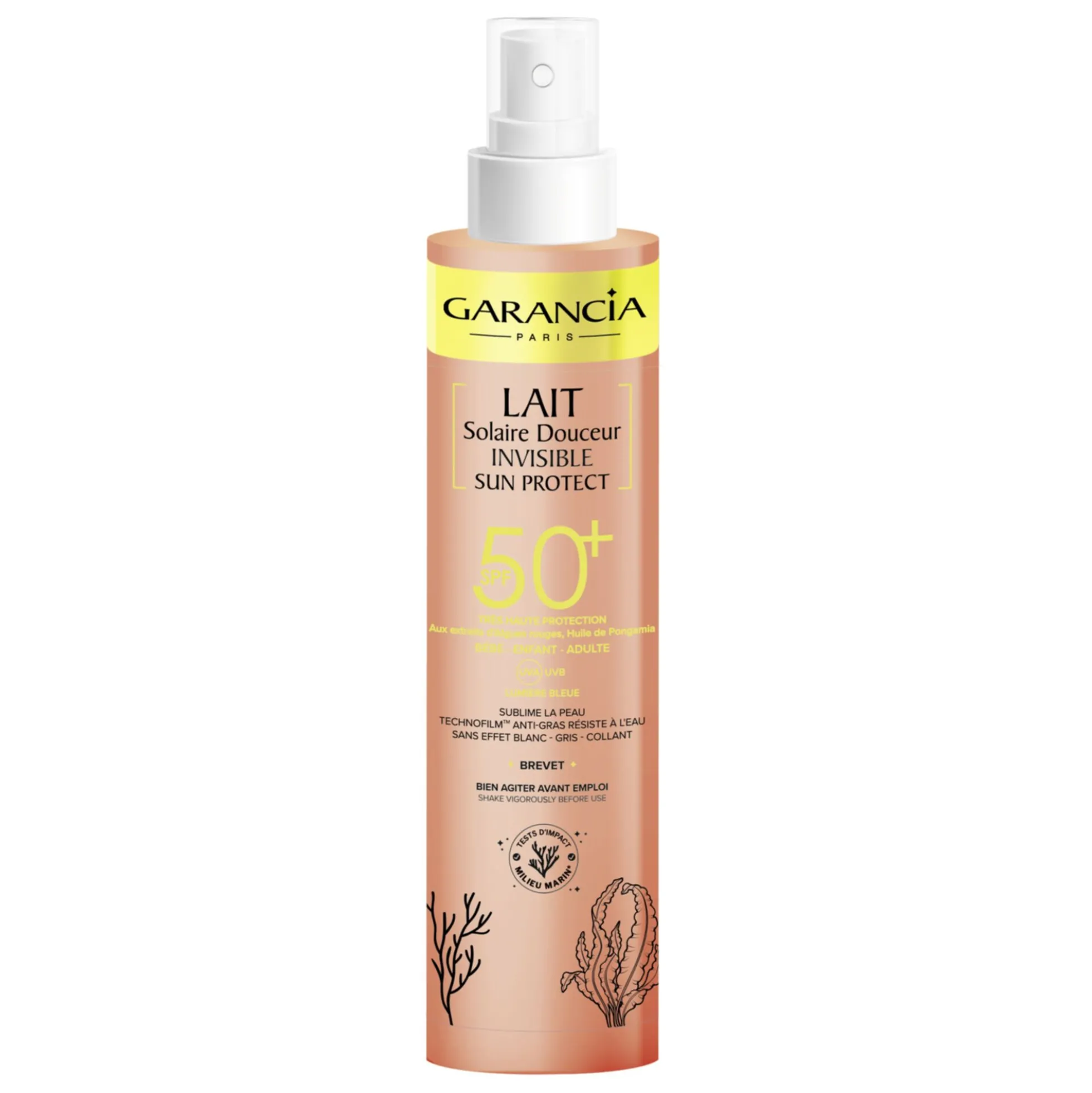 Lait Solaire Douceur Invisible
